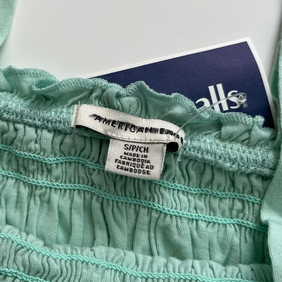 American Eagle Green Crop Top - Picture 4 of 4